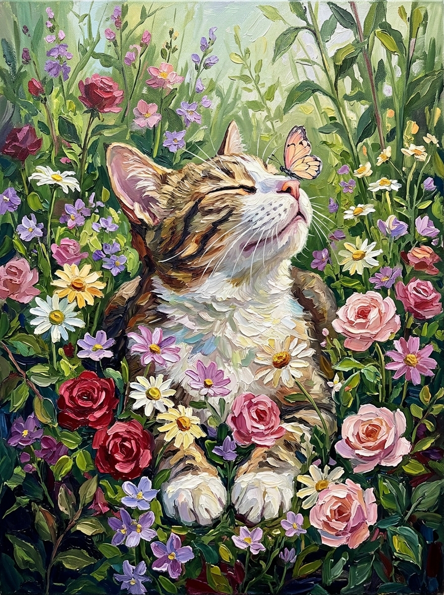 Flower Bed portrait example