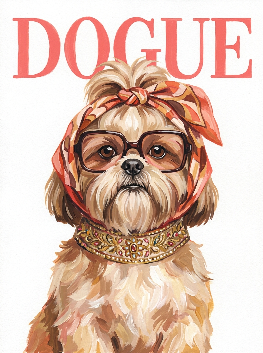 DOGUE Blanc portrait example